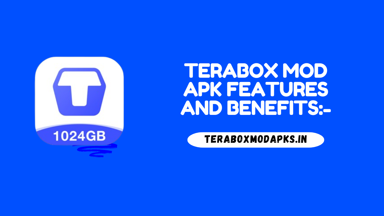 Terabox Mod Apk Features and Benefits:-